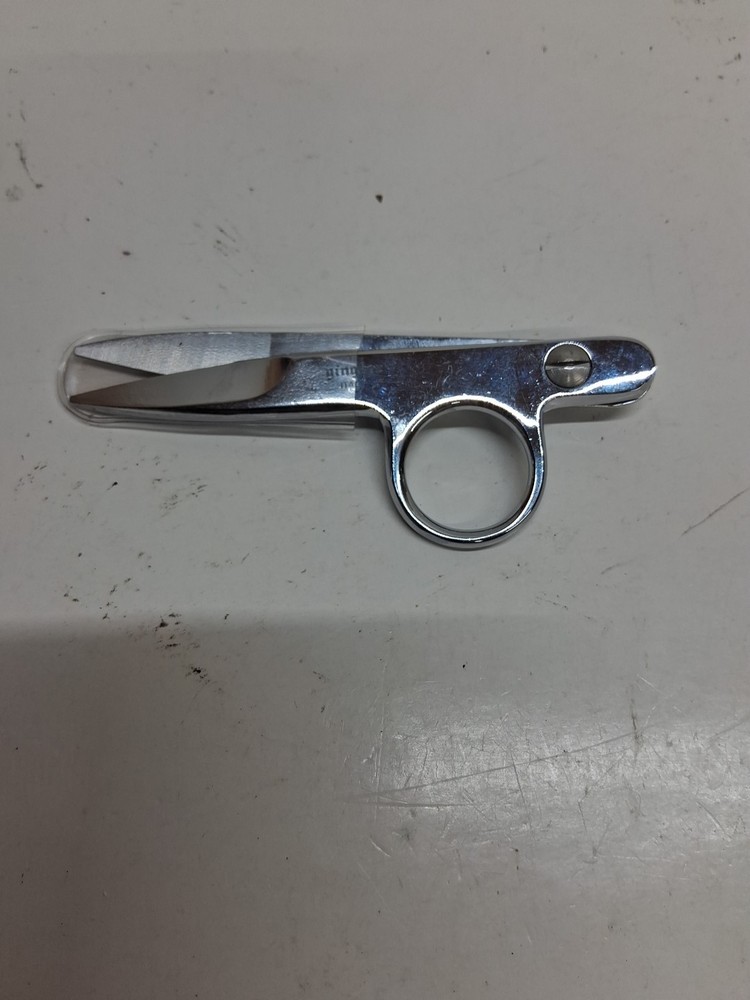 Gingher 4.5" Ring Finger Loop Thread Snips Crafting Fabric Sewing Tool