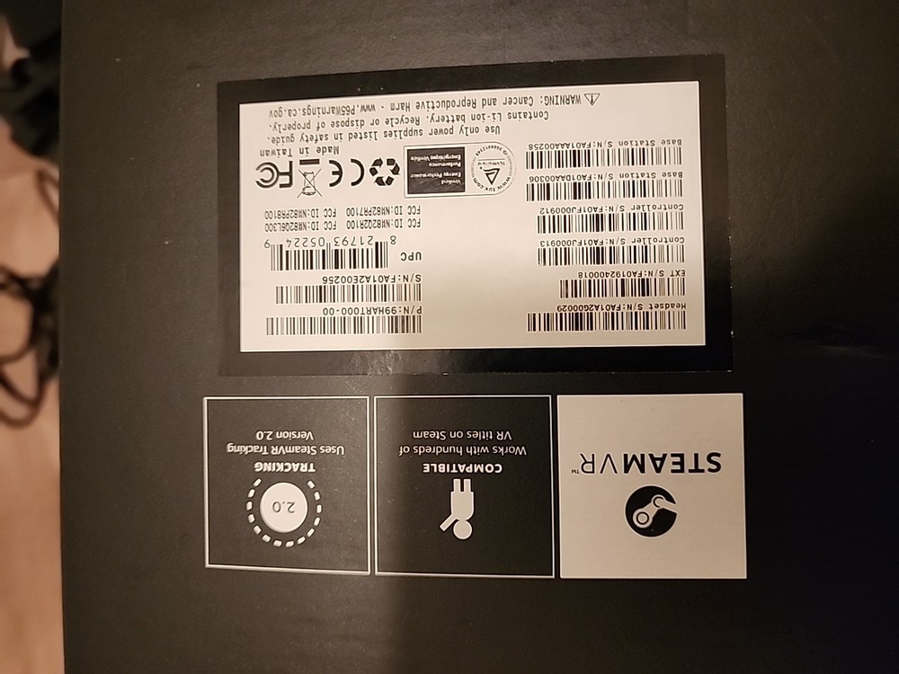 HTC Vive Cosmos Elite VR Headset Full Bundle