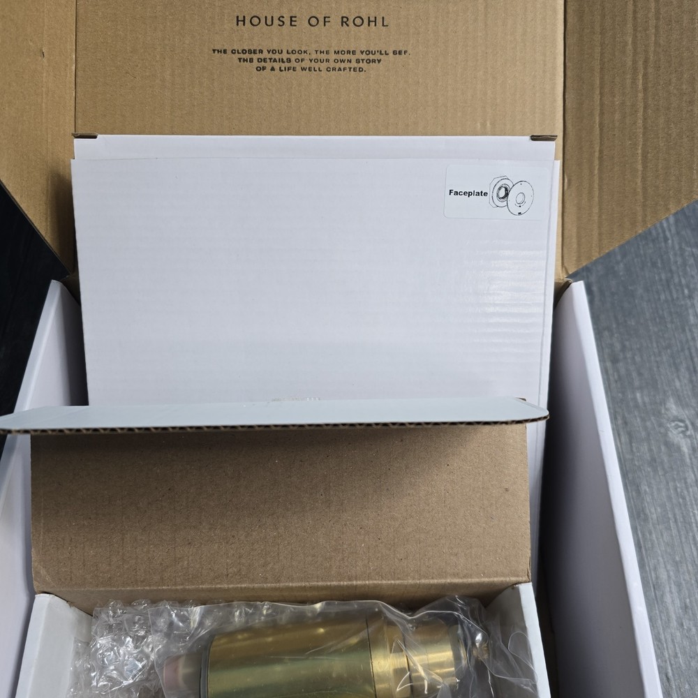 Rohl TTE23W1LMAG-W Tenerife 1/2" Therm & Pressure Balance Trim with 3 Functions