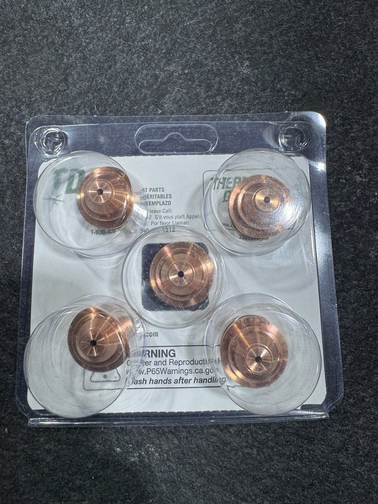✅ Thermal Dynamics 21-1056 Plasma Torch Tip 250A Ms 5 pack
