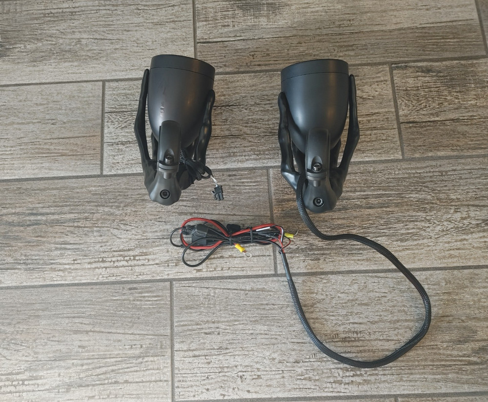 Boss audio systems Phantom 800 motorcycle speakers Black