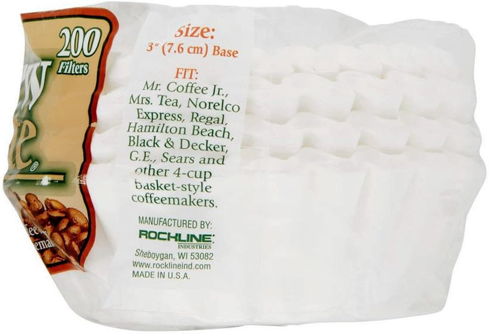 4 Cup Coffee Basket Disposable Filters - 400 Ct