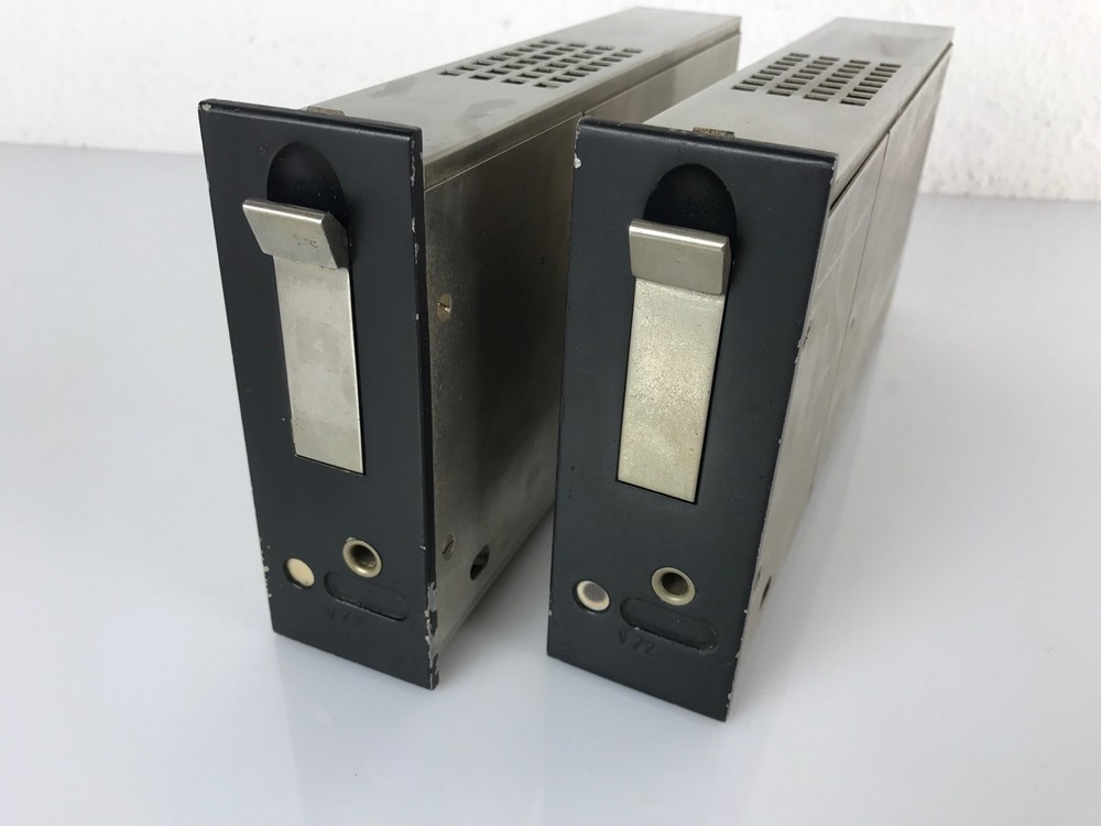 2x Siemens Tab V72 Microphone Preamplifier / Preamp "Not Tested"