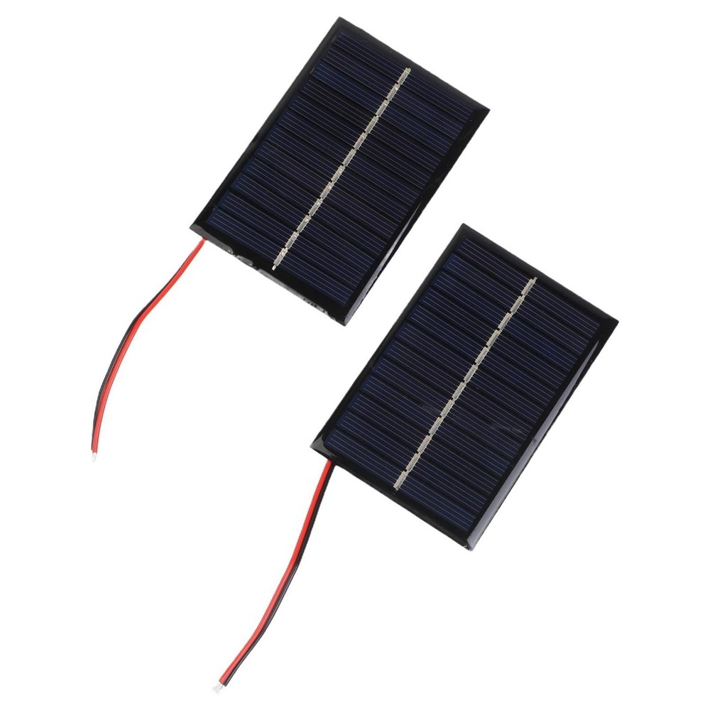 6 Volt Polycrystalline Solar Panel with 15CM Cable for Energy Generation Needs