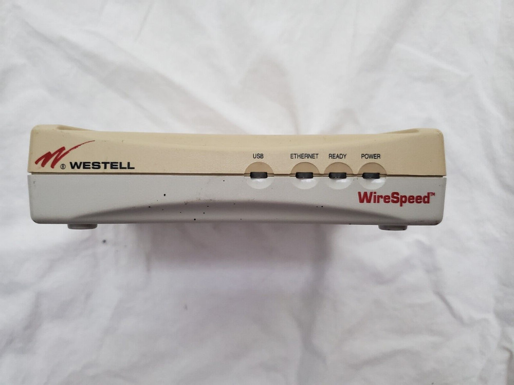Westell WireSpeed B90-210015-04 Ethernet Router USB DSL Modem