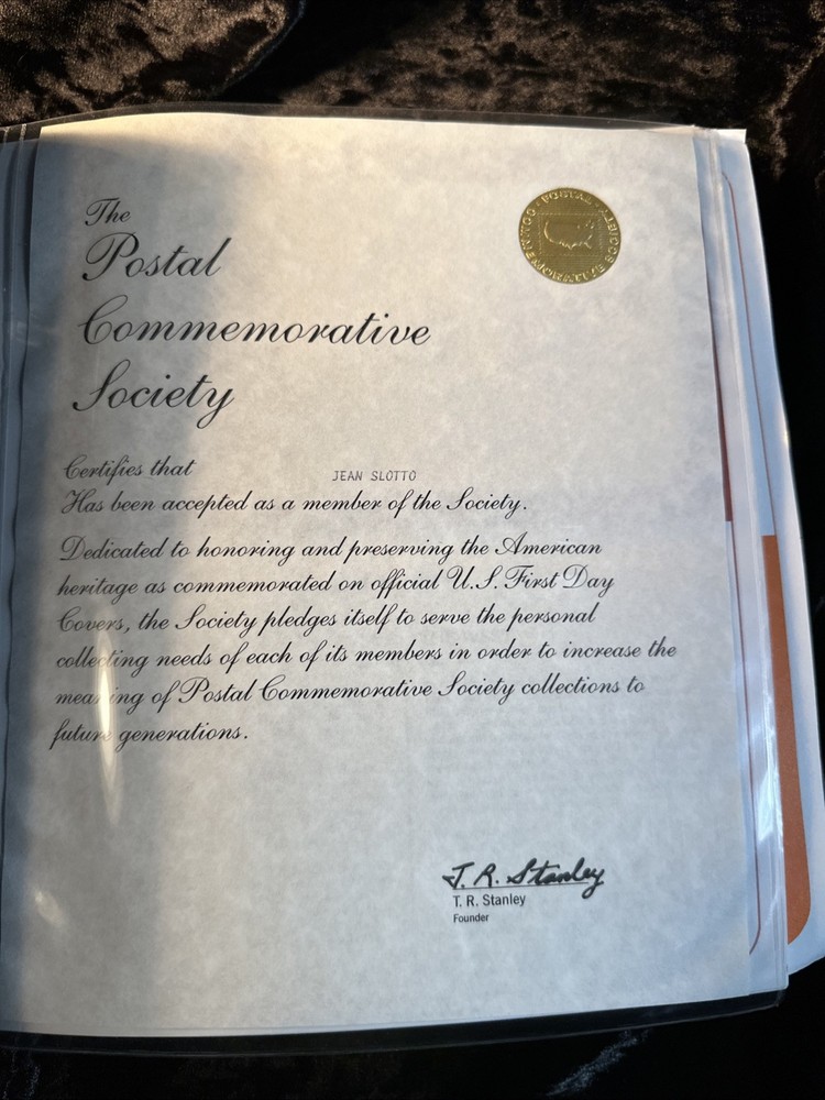 POSTAL COMMEMORATIVE SOCIETY - US First Day Covers 100)