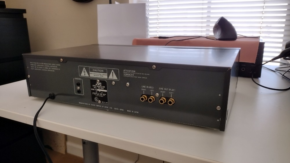 JVC TD-V66 3-Head Cassette Deck - Mechanically Functional - Audio Needs Service