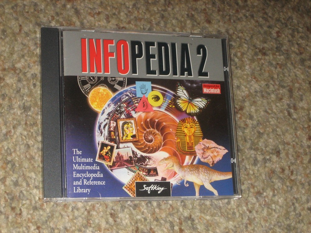 MAC-SOFTKEY INFOPEDIA 2 THE ULTIMATE MULTIMEDIA ENCYCLOPEDIA & REFERENCE LIBRARY