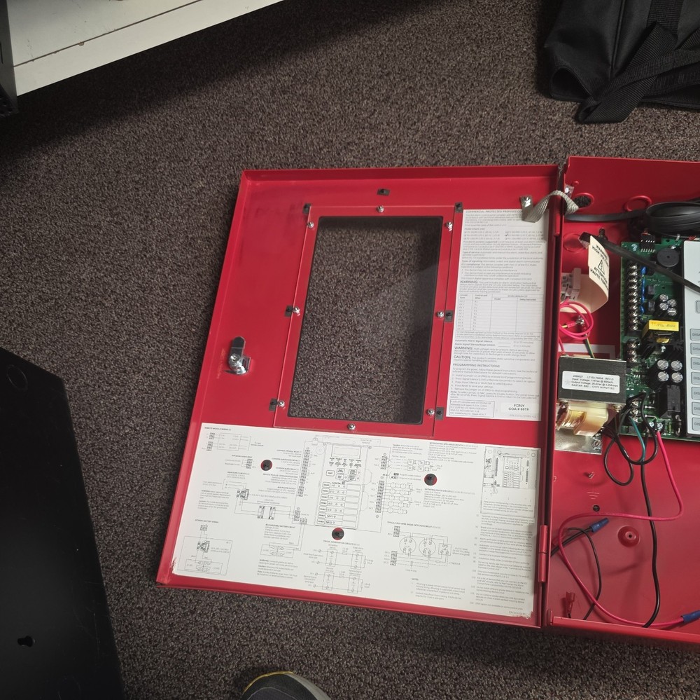 GE Edwards Fireworx FX-5G, fire alarm panel