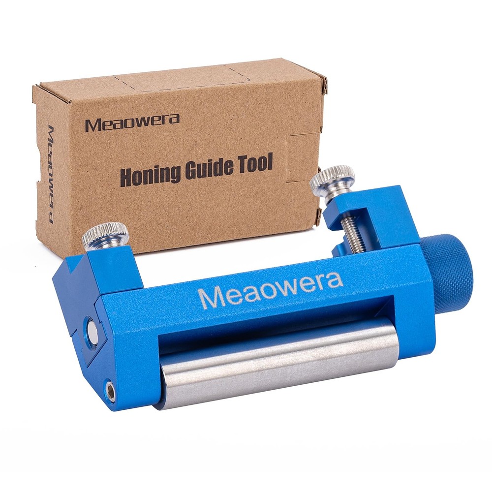 Chisel Sharpening Kit with Adjustable Honing Guide – Wood Chisel Sharpener fo...