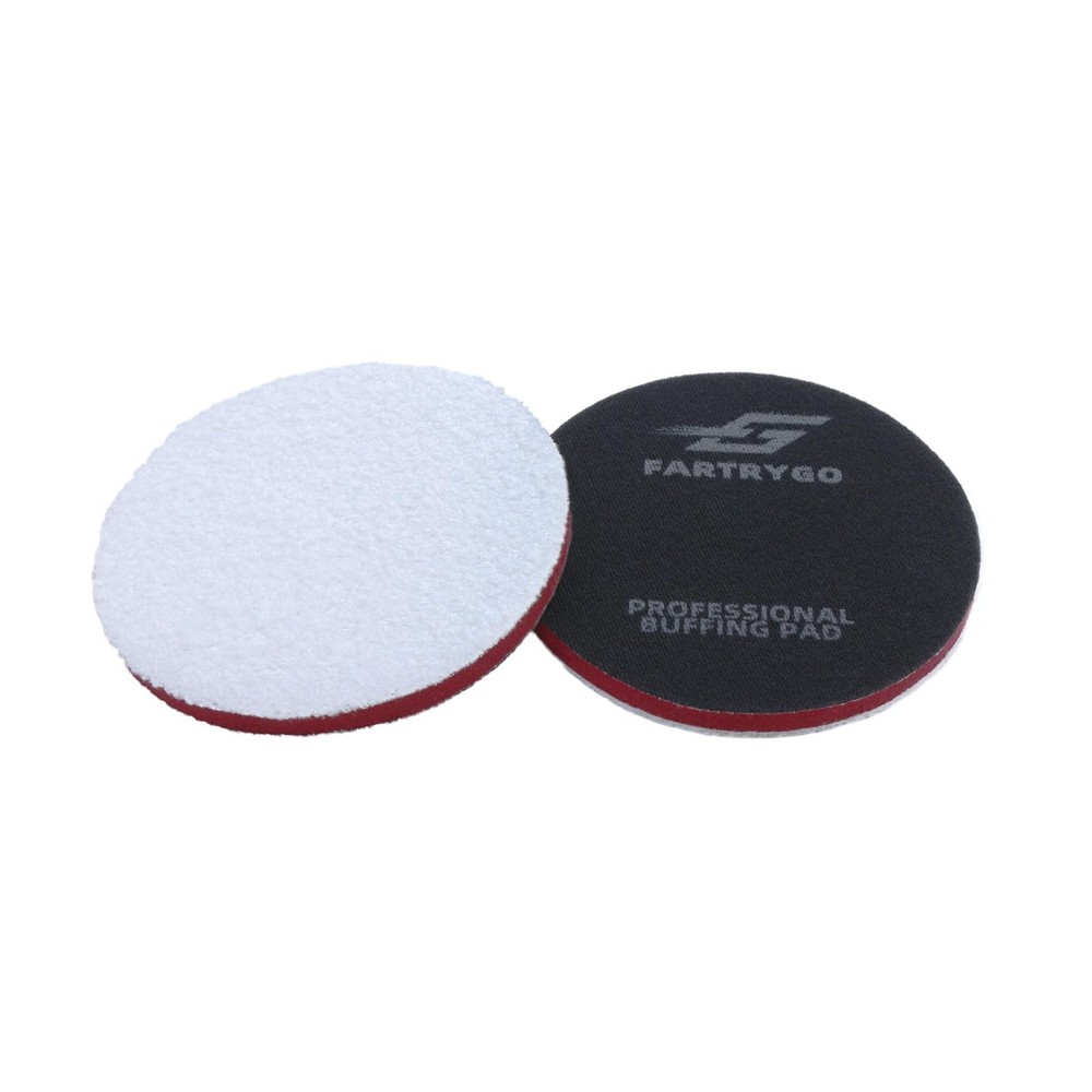 6 Inch Microfiber Cutting Pads – 2 Pack Heavy Buffing for 6