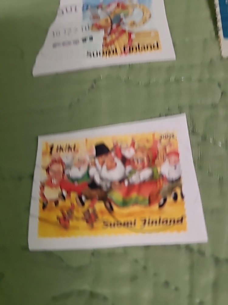 12 Stamps Finland (ENVELOPE 29)