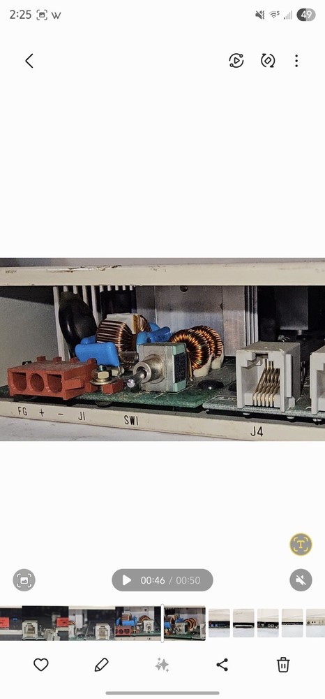 Vintage NEC 21EOW Engineering Order Wire Communication - 1989