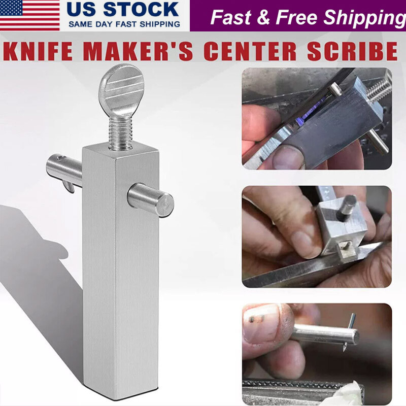 Knife Maker's Center Scribe Edge Line Scriber for Belt Grinder Blade Making Tool