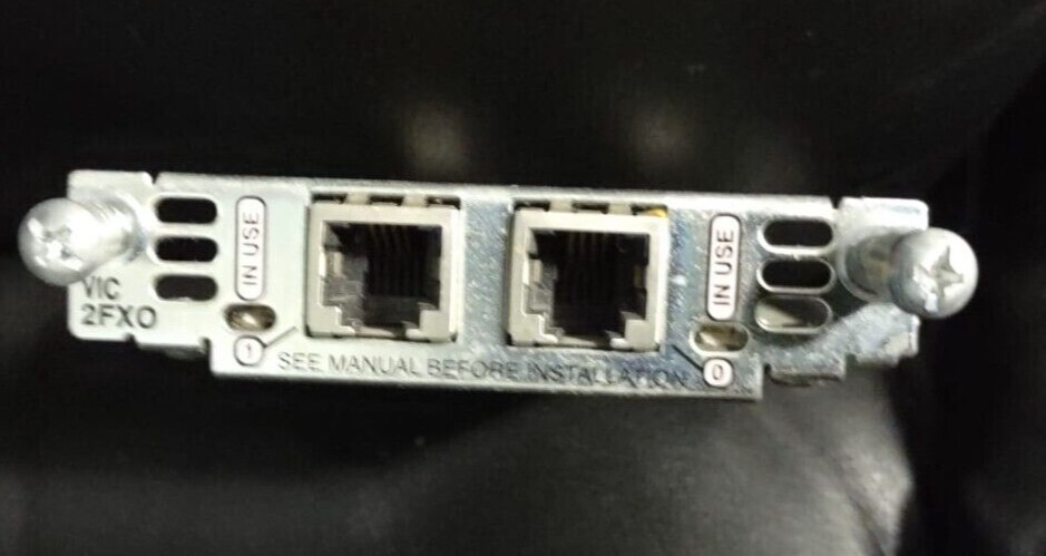 Cisco VIC-2FXO 2-port FXO module