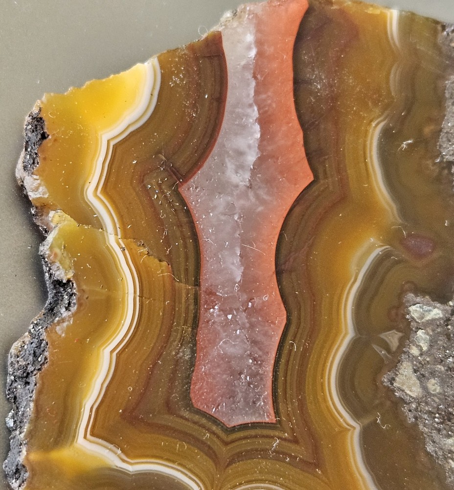Unknown Agate Lapidary Slab 33 Grams