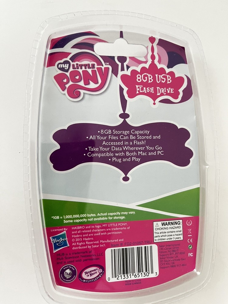 My Little Pony 8GB USB Flash Drive