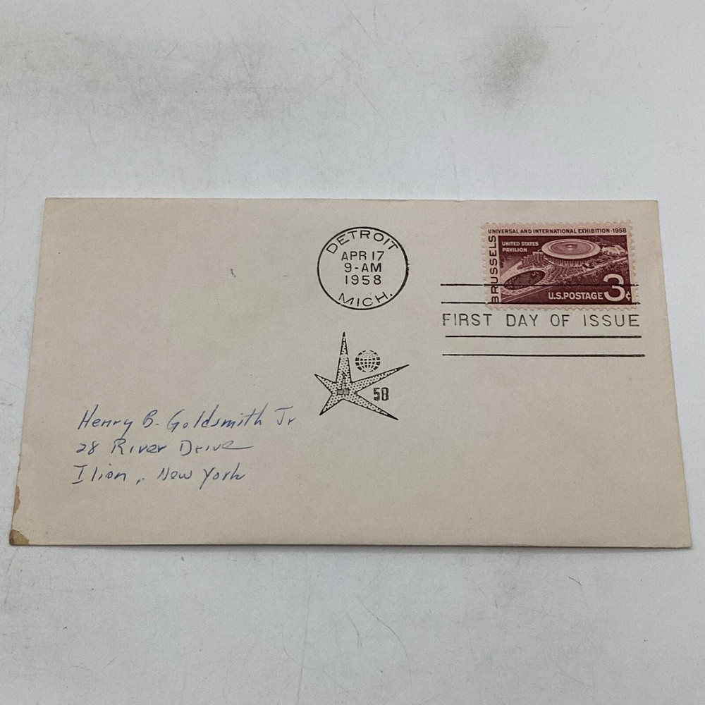 (6)1950 & 1961 Assorted Postal Card & Envelope Assorted Denominative Stamps FDC
