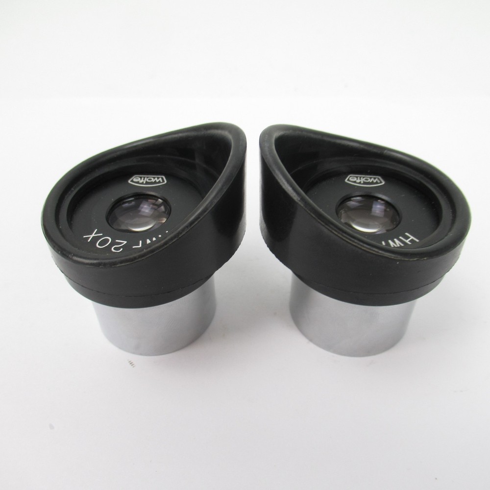 WOLFE HWF 20X STEREO MICROSCOPE EYEPIECE PAIR - 30MM