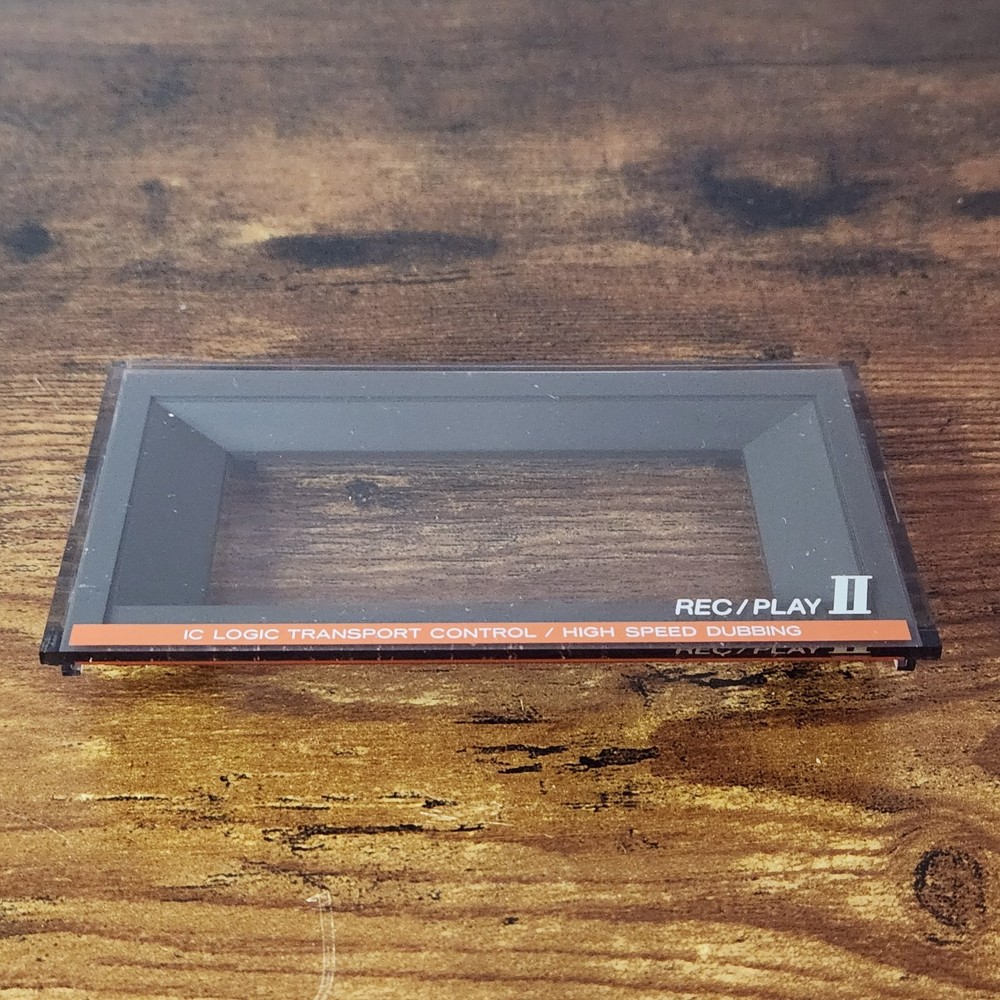 TEAC D‑500C Cassette Deck Front Loading "Rec/Play II" Replacement Door