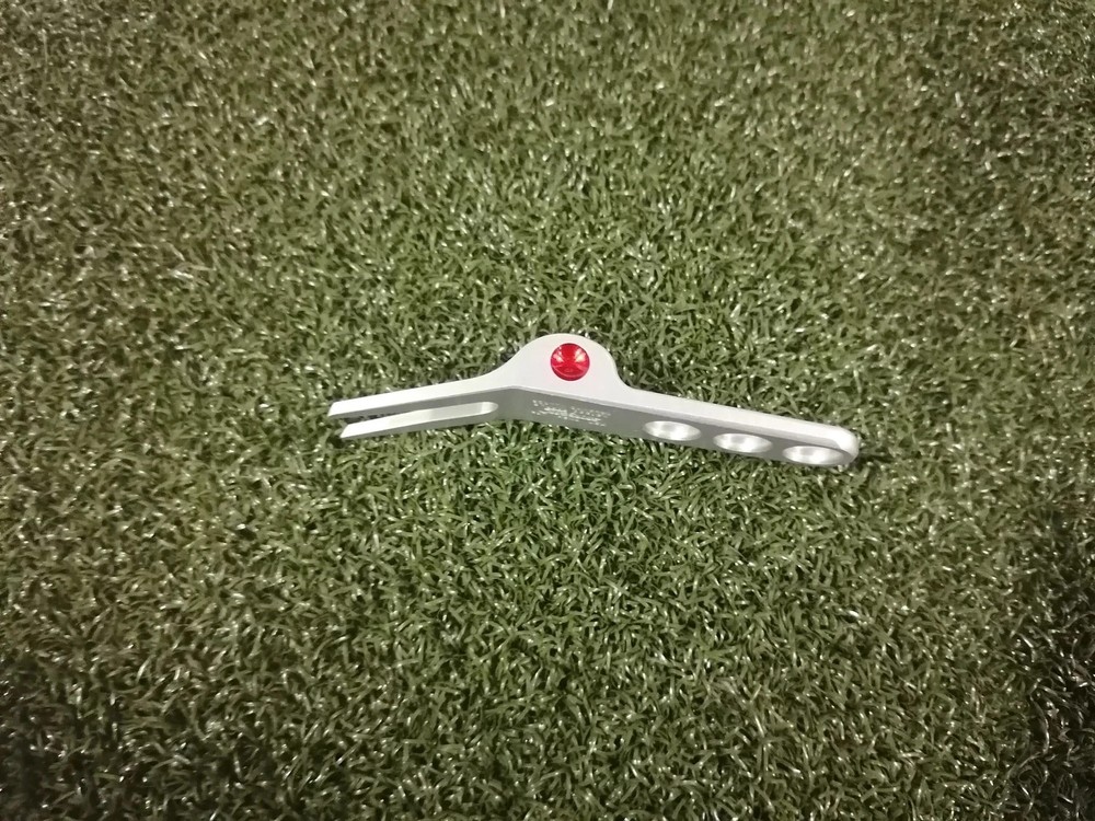 Scotty Cameron Pivot Pack of 2 / Divot Tool - Red Dot - Silver