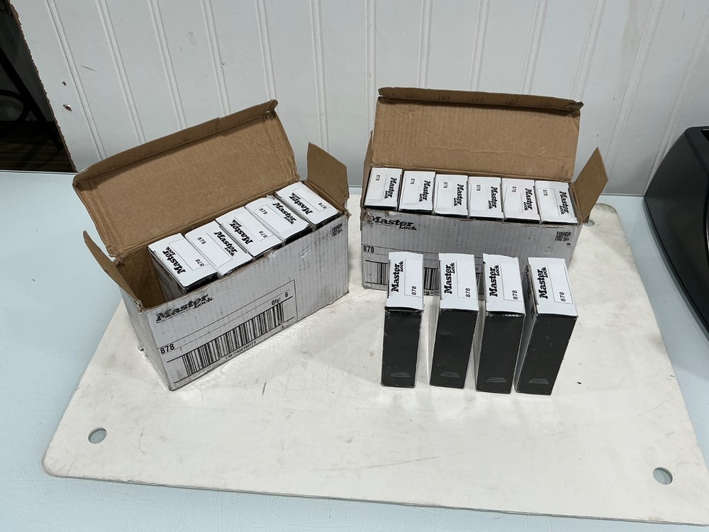 Master Lock 878 Combination Padlock (Qty 15)