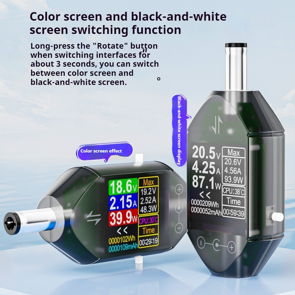 DT550 DC4.5-50V 0-6A High Precision Digital Display Voltage Current Power Meter