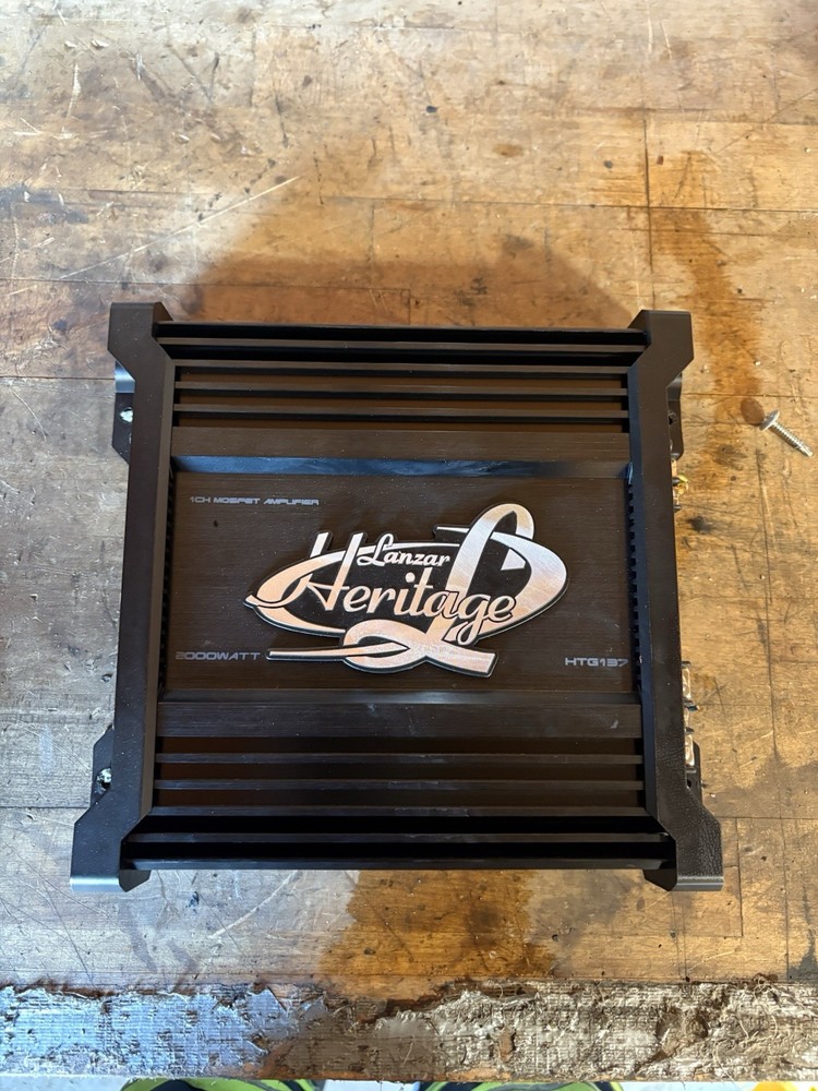 Lanzar HTG137 2000W Mono Block Amplifier