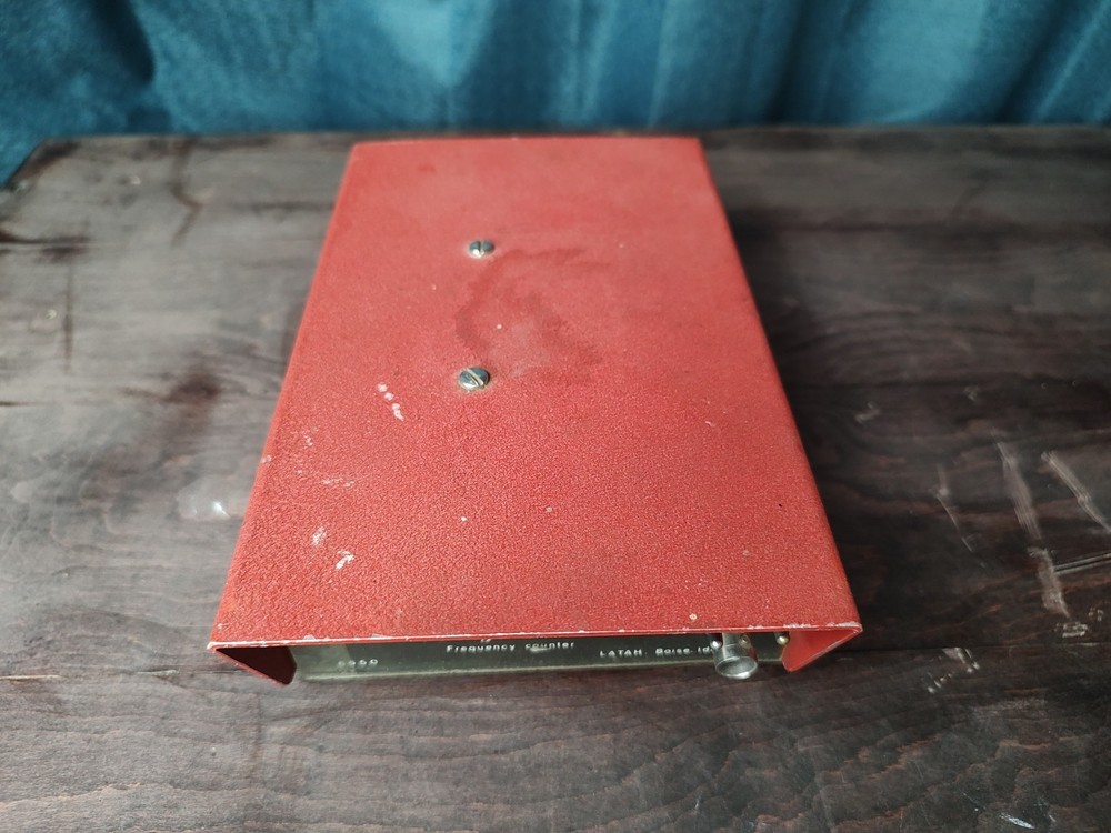 Vintage Digitron Frequency Counter 6550 USA - Untested As Is