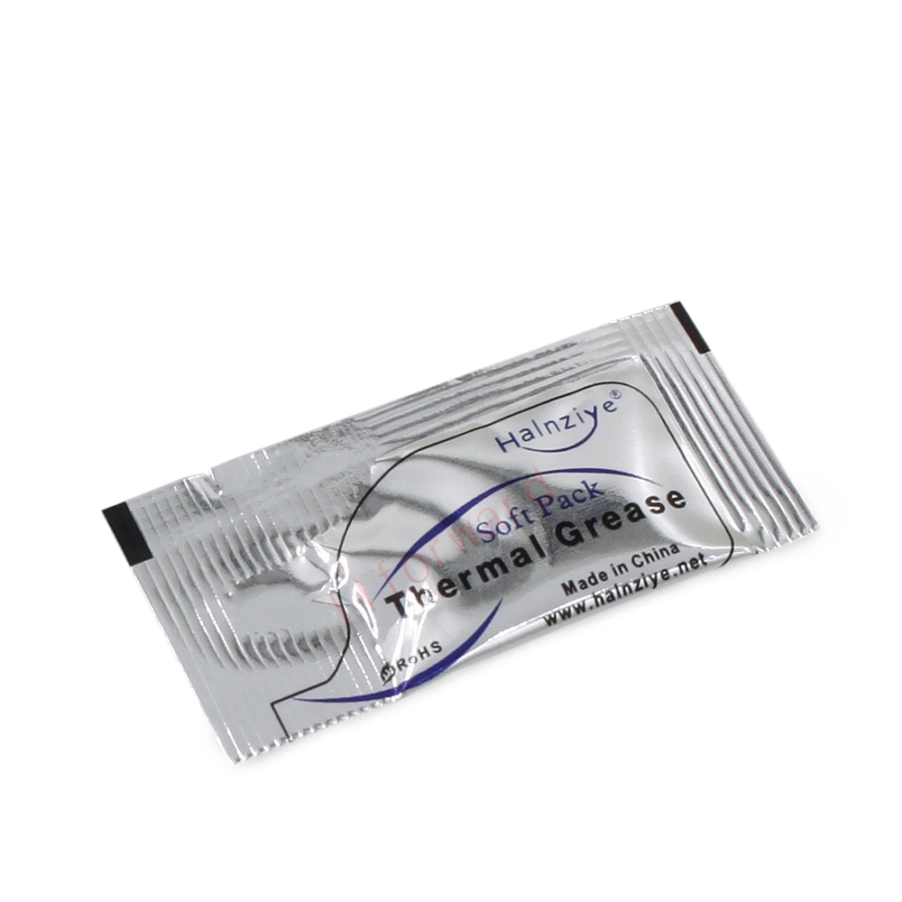 50x 0.5g Silver Soft pack Silicone Thermal grease paste For CPU GPU LED Chipset