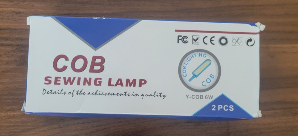 COB Lighting Sewing Lamp - New In Box Adjustable neck For Different lighting