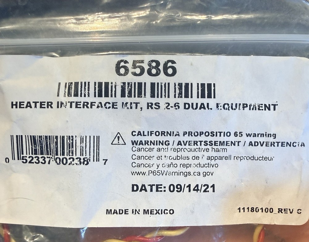 Pentair Heater Interface Kit RS 2-6 Dual Equipment