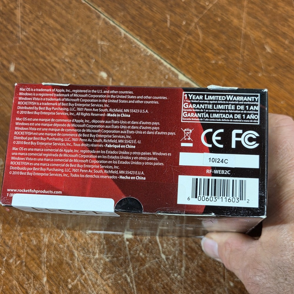 Rocket fish Web Cam NIB