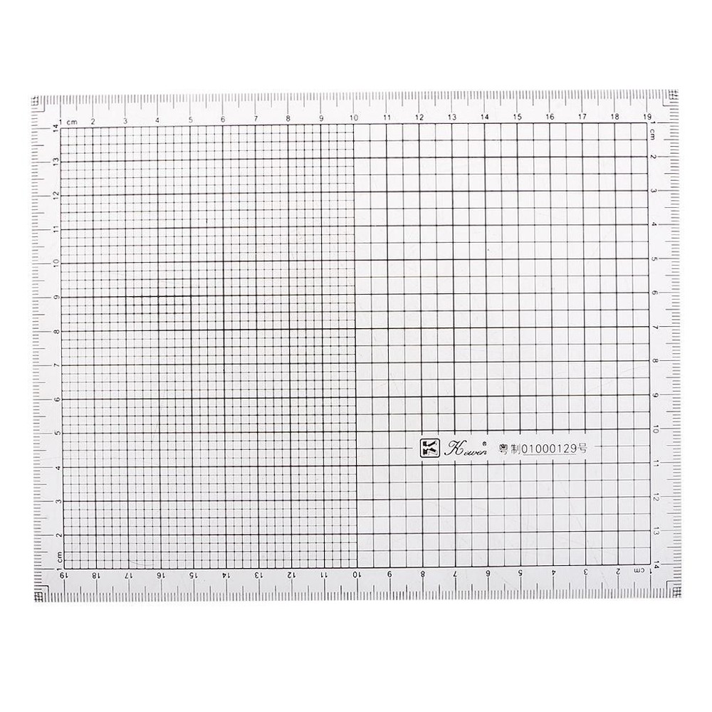 Acrylic Coordinate Ruler  Grids Ruler for Hand Drawing Coordinate