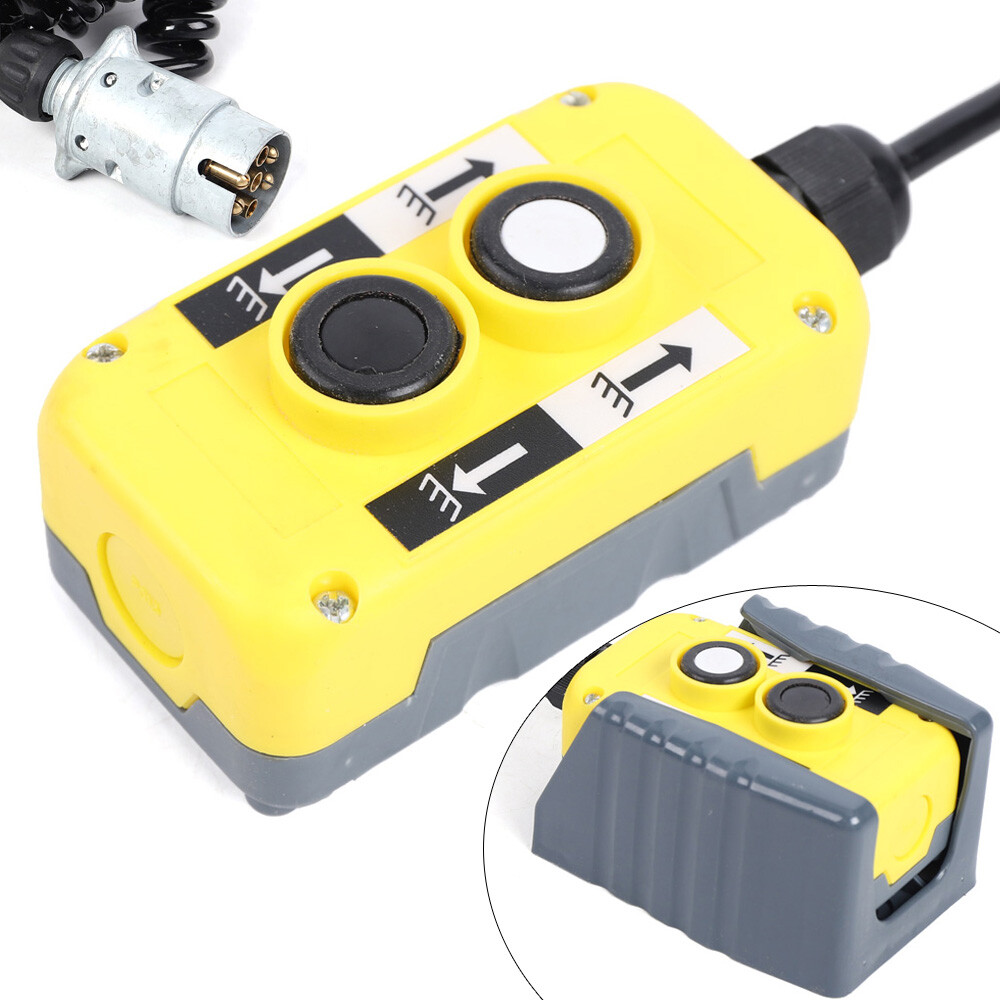 Dump Trailer Remote Control Switch 4 Wire For 12V Double Acting Hydraulic Pump