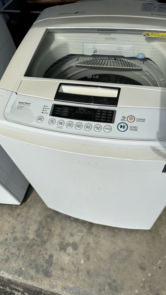 Dryer and Washer Model Lg