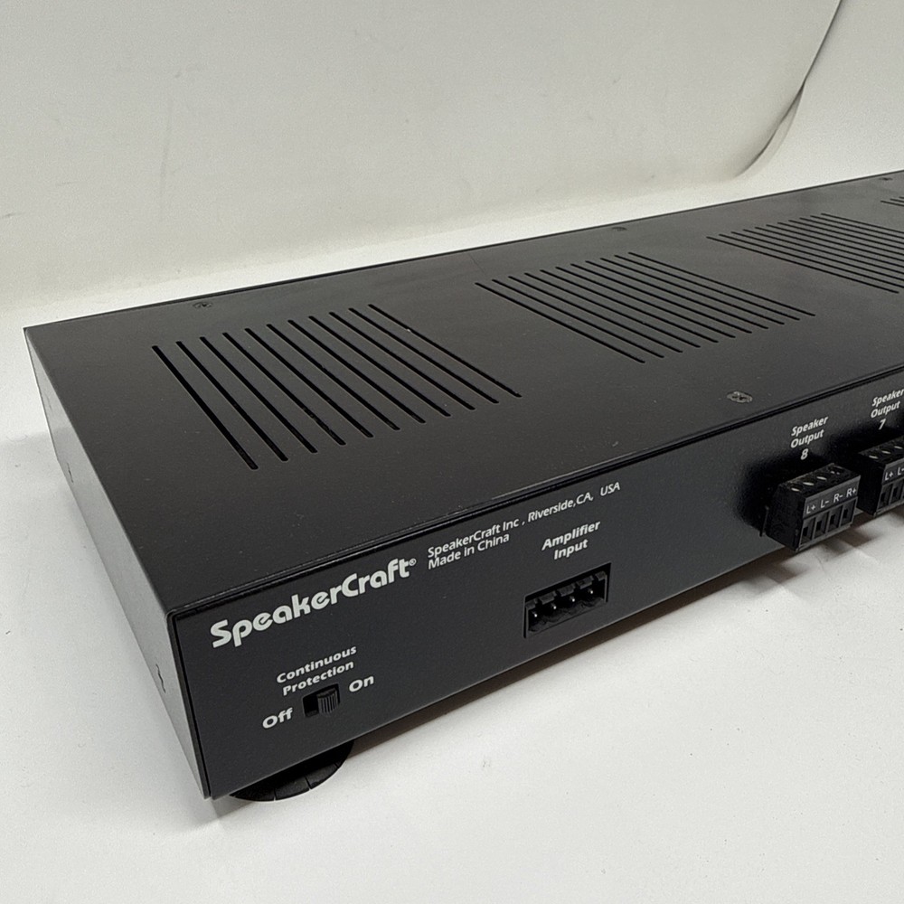 SpeakerCraft 8-Zone Multiroom Speaker Selector S8DC