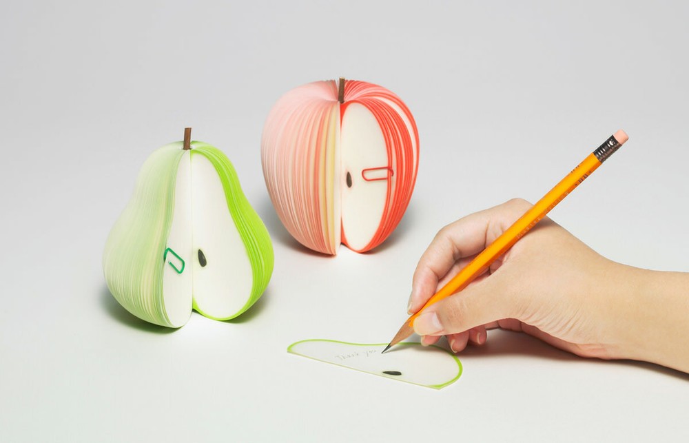 3D Cute Fruit Note Memo Pads Gift Set