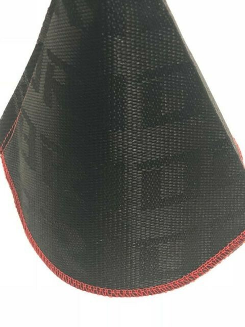 Universal BRIDE Black Hyper Fabric Shift Knob Shifter Boot Cover MT/AT