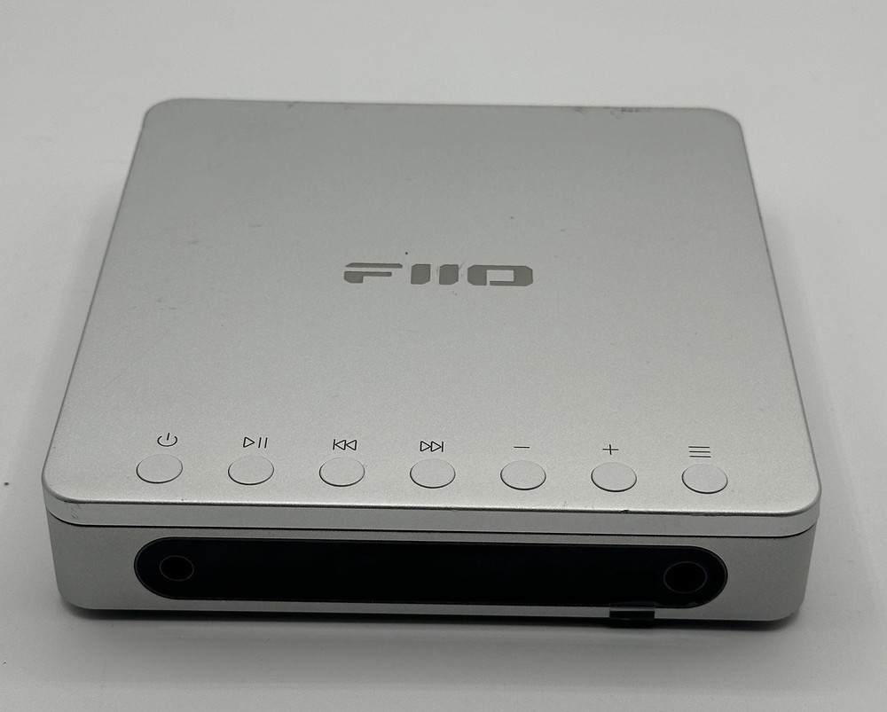 FiiO DM13 Bluetooth Multifunctional Portable CD Player (Silver, Bluetooth)