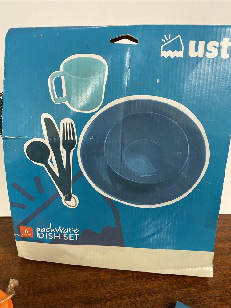 UST Camp Kit Dish Set, Serving Set, Compass, Sweep Set
