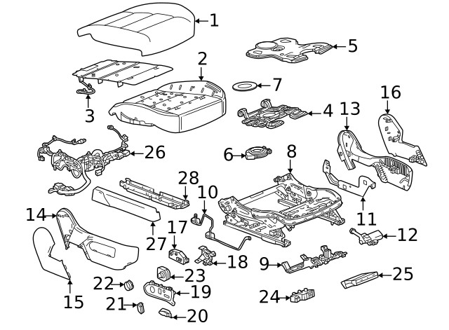 Genuine GM Module Mount Bracket 86808685