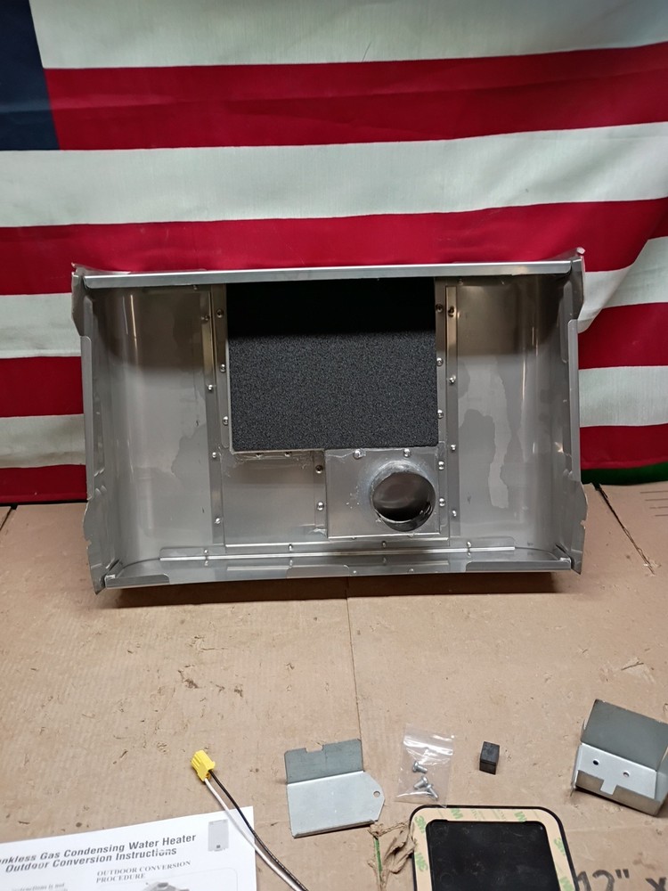 Rheem Outdoor Conversion Vent Kit for Propane Tankless Water Heater RTGH-SX