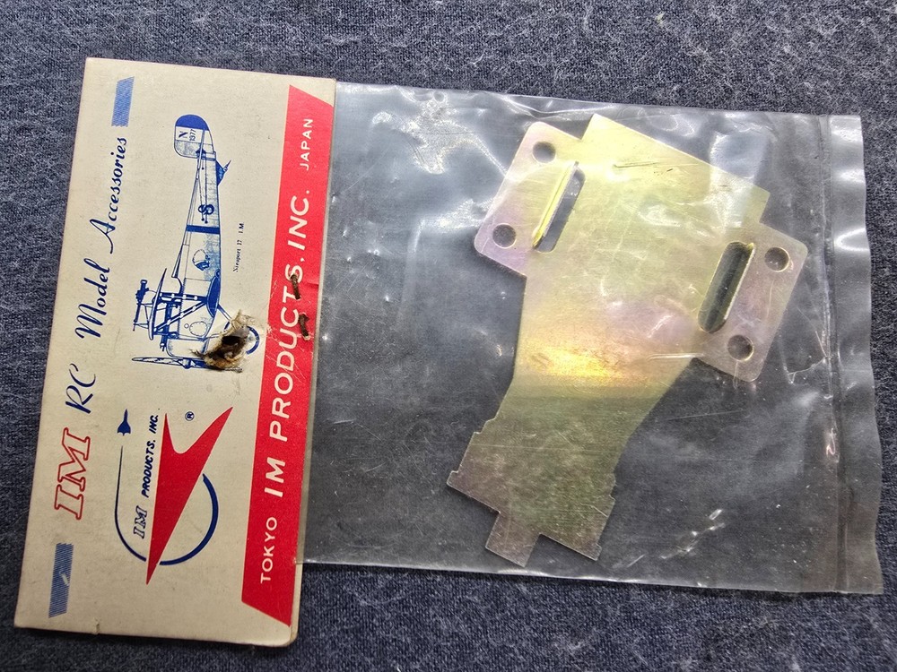 Vintage New IM RC Model Accessories Engine Mounting Pattern OS Max 19