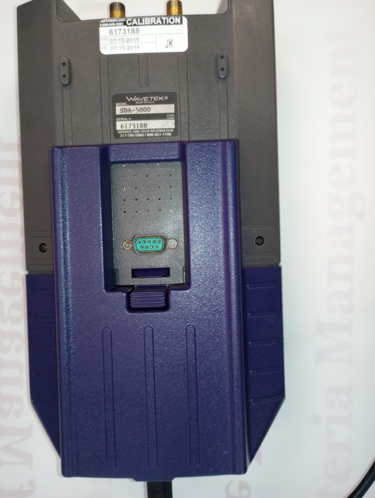WAVETEK SDA-5000 Stealth Digital Analyzer Meter + CHARGER + CONNECTORS