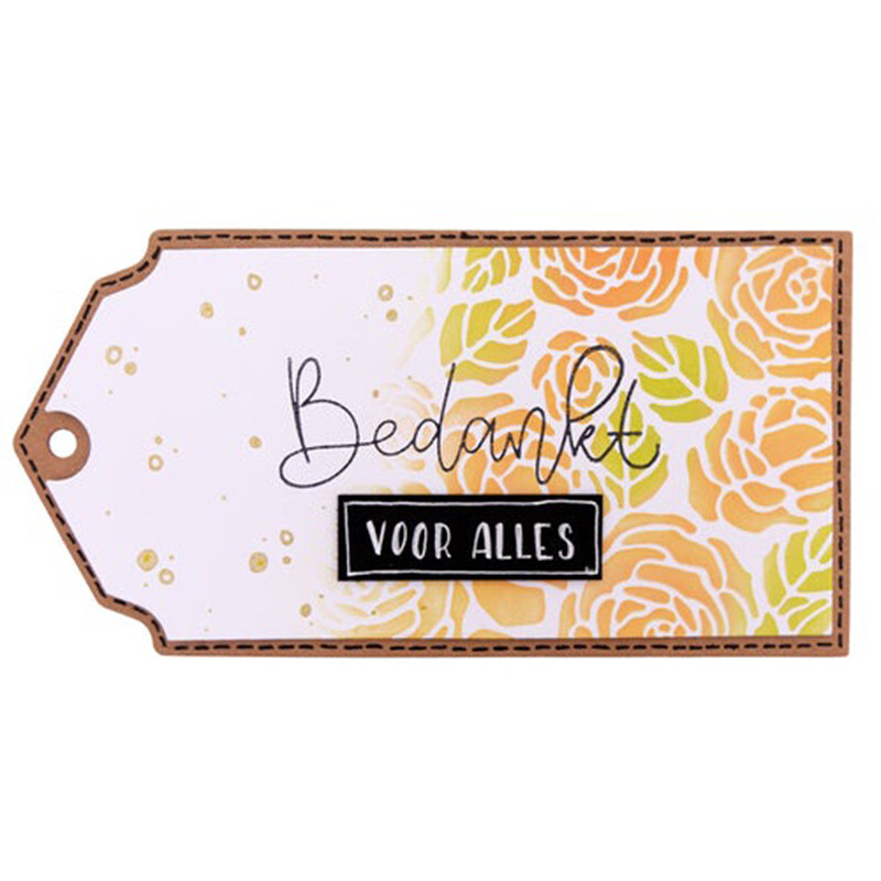 Classic Nested Tags Metal Cutting Dies Embossing Stencil Diy Scrapbooking Crafts