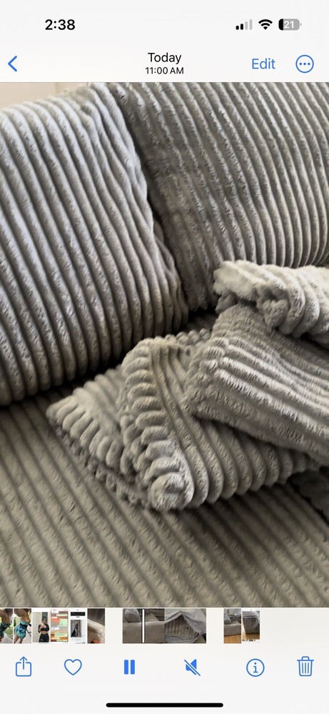 Grey Couch- Ashley Furniture