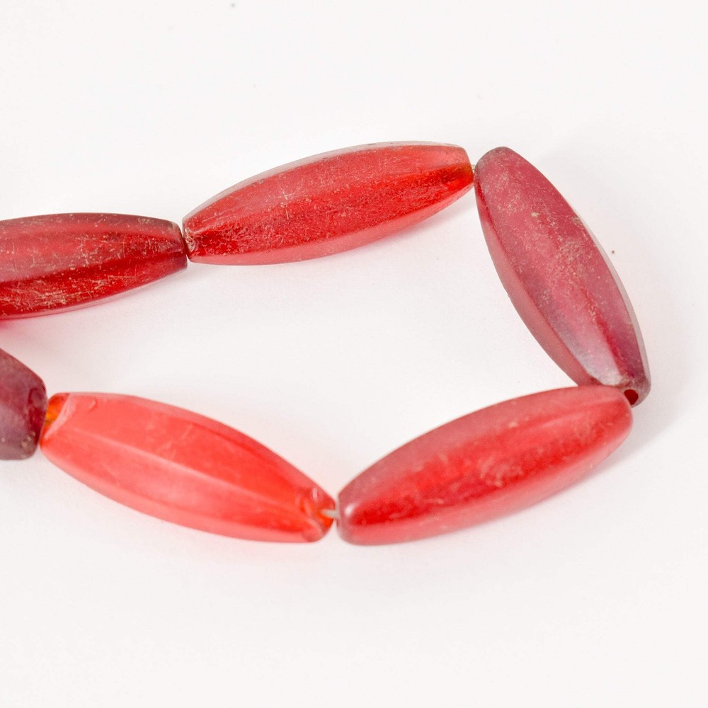 Bohemian Red Trade Beads