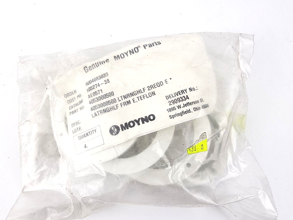 4pcs Genuine Moyno Lantern Ring Half for 2E012 Pump AE0571