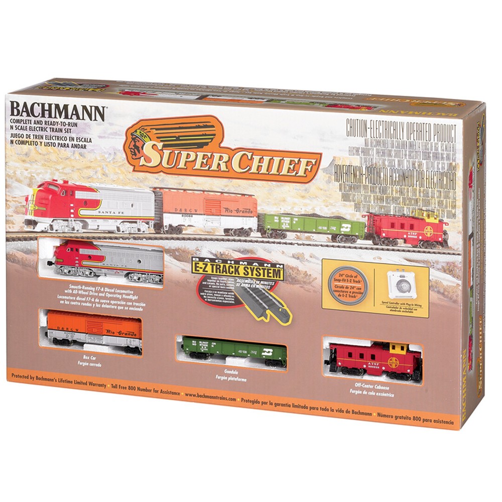 NEW Bachmann Super Chief Train Set : N Scale